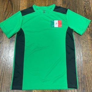Soccer shirt with Mexican flag
